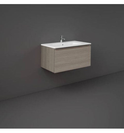 Zestaw umywalka z szafką 80 grey elm Joy RAK Ceramics (SETJOYUNOWH080EGY)