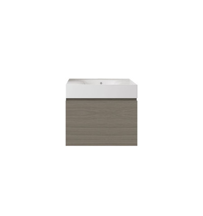 Zestaw umywalka bez otworu z szafką 60 grey elm Joy RAK Ceramics (SETDESUNOWH060EGY)
