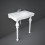 Konsola z umywalką 84 cm w komplecie z nogami Rak - Washington RAK Ceramics (WASH1SETCONSOLE)