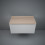 Blat meblowy 81x46 cm - scandinavian oak Rak-plano RAK Ceramics (PLASL08146SOK)