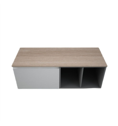 Blat meblowy 121x46 cm - scandinavian oak Rak-plano RAK Ceramics (PLASL12146SOK)