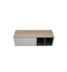 Blat meblowy 141x46 cm - scandinavian oak Rak-plano RAK Ceramics (PLASL14146SOK)