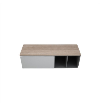 Blat meblowy 141x46 cm - scandinavian oak Rak-plano RAK Ceramics (PLASL14146SOK)