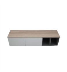 Blat meblowy 181x46 cm - scandinavian oak Rak-plano RAK Ceramics (PLASL18146SOK)