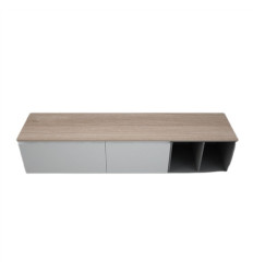 Blat meblowy 201x46 cm - scandinavian oak Rak-plano RAK Ceramics (PLASL20146SOK)