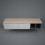 Blat meblowy 201x46 cm - scandinavian oak Rak-plano RAK Ceramics (PLASL20146SOK)