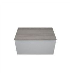 Blat meblowy 81x46 cm - grey elm Rak-plano RAK Ceramics (PLASL08146EGY)