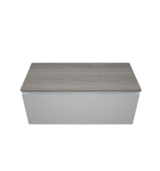 Blat meblowy rak-plano techwood 101x46 cm - grey elm Rak-plano RAK Ceramics (PLASL10146EGY)