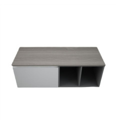 Blat meblowy 121x46 cm - grey elm Rak-plano RAK Ceramics (PLASL12146EGY)