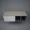 Blat meblowy 121x46 cm - grey elm Rak-plano RAK Ceramics (PLASL12146EGY)