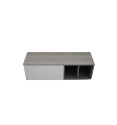 Blat meblowy 141x46 cm - grey elm Rak-plano RAK Ceramics (PLASL14146EGY)