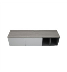 Blat meblowy 181x46 cm - grey elm Rak-plano RAK Ceramics (PLASL18146EGY)