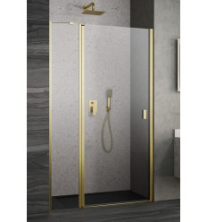 Drzwi prysznicowe 80 Nes Brushed Gold DWJ II Radaway (10036080-99-01L)