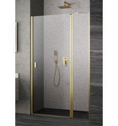 Drzwi prysznicowe 80 Nes Brushed Gold DWJ II Radaway (10036080-99-01R)