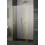 Drzwi prysznicowe 80 Nes Brushed Gold DWJ II Radaway (10036080-99-01R)