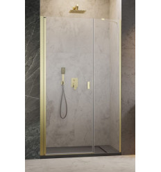 Drzwi prysznicowe 100 Nes Brushed Gold DWS Radaway (10028100-99-01L)