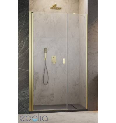 Drzwi prysznicowe 100 Nes Brushed Gold DWS Radaway (10028100-99-01L)