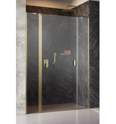 Drzwi prysznicowe 120 Nes Brushed Gold DWJS Radaway (10038120-99-01L)