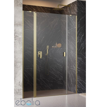 Drzwi prysznicowe 120 Nes Brushed Gold DWJS Radaway (10038120-99-01L)
