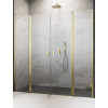 Drzwi prysznicowe 130 Nes Brushed Gold DWD II Radaway (10037073-99-01 + 10041057-99-01)