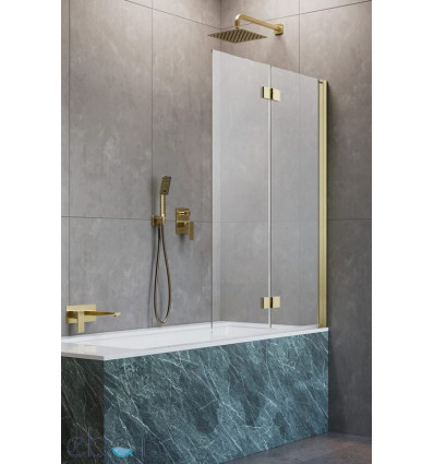 Parawan nawannowy 100 Nes Brushed Gold PND I Radaway (10010100-99-01R)