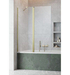 Parawan nawannowy 100 Nes Brushed Gold PND II Radaway (10009100-99-01L)