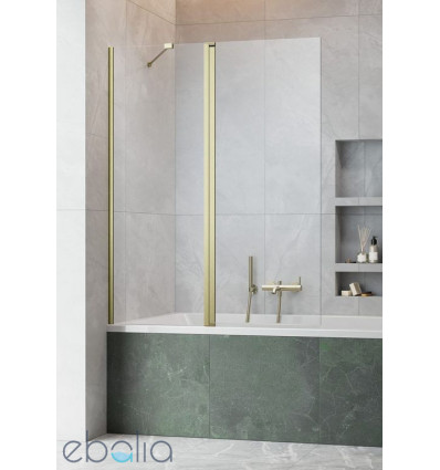 Parawan nawannowy 100 Nes Brushed Gold PND II Radaway (10009100-99-01L)