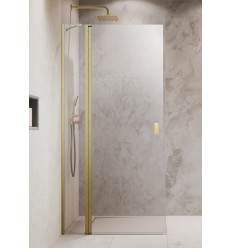 Kabina prysznicowa 80 Nes Brushed Gold walk-in KDD II Radaway (10031080-99-01L)