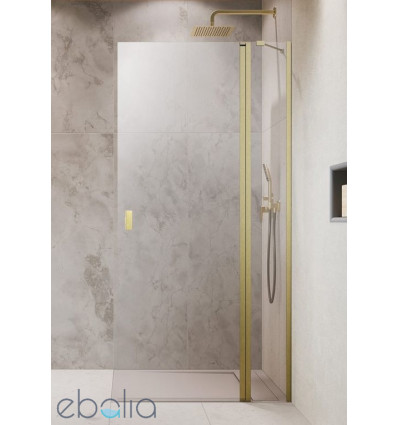 Kabina prysznicowa 80 Nes Brushed Gold walk-in KDD II Radaway (10031080-99-01R)