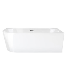 Wanna wolnostojąca 150 Intero SLIM prawa z wykończeniem chrom Corsan (E230MPCH)