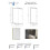 Parawan przesuwny 100x150 Easy Slide Gold Besco (PESG-2S)