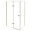 Kabina prysznicowa 100x80x195 Pixa Gold Besco (PPL-108-195G)