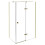 Kabina prysznicowa 100x80x195 Pixa Gold Besco (PPP-108-195G)