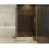 Kabina prysznicowa 100x80x195 Pixa Gold Besco (PPP-108-195G)