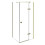 Kabina prysznicowa 90x90x195 Pixa Gold Besco (PKL-90-195G)