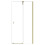 Kabina prysznicowa przesuwna walk-in 90x200 Vayo Gold Besco (VYG-90-200C)