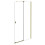 Kabina prysznicowa przesuwna walk-in 90x200 Vayo Gold Besco (VYG-90-200C)