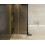 Kabina prysznicowa przesuwna walk-in 90x200 Vayo Gold Besco (VYG-90-200C)