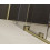 Kabina prysznicowa przesuwna walk-in 90x200 Vayo Gold Besco (VYG-90-200C)