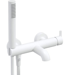 Bateria wannowa z zestawem prysznicowym bianco Silia Deante (BQS A11M)