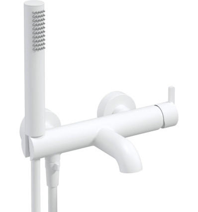 Bateria wannowa z zestawem prysznicowym bianco Silia Deante (BQS A11M)