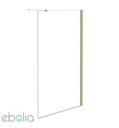 Kabina prysznicowa walk-in 90x195 Eco-n Gold Besco (ENG-90-195C)