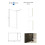 Kabina prysznicowa walk-in 90x195 Eco-n Gold Besco (ENG-90-195C)