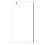 Kabina prysznicowa walk-in 90x195 Eco-n Gold Besco (ENG-90-195C)