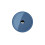 Umywalka nablatowa Enya Blue Wave + syfon chrom Besco (UME-36-BWC)
