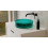 Umywalka nablatowa Enya Ocean Breeze + syfon chrom Besco (UME-36-OBC)