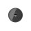 Umywalka nablatowa Enya Carbon Grey + syfon chrom Besco (UME-36-CGC)