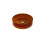 Umywalka nablatowa Enya Earth Rust + maskownica biała Besco (UME-36-ERW)