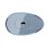 Umywalka nablatowa Neya Blue Wave + syfon chrom Besco (UMN-60-BWC)