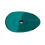 Umywalka nablatowa Neya Ocean Breeze + syfon chrom Besco (UMN-60-OBC)